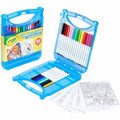 Crayola Super Tips Art Kit - Classroom, Home, Art - Recommended For 4 Year - 65 Piece(s) - 1.25" Height x 9.25" Width x 11.30" Length - Assorted - 1 Kit