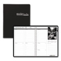 Black-on-white Photo Weekly Appointment Book, Landscapes Photography, 11 X 8.5, Black Cover, 12-month (jan To Dec): 2022