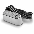 Wiremold Wiremold Desktop Power Center - White - Desktop, Tabletop - White - 1 Each