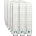 We Proudly Serve 12 oz. Cups - 12 fl oz - White - Polylactic Acid (PLA) - Cold Drink, Hot Drink - 50/Bag - 20 / Carton