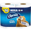 Charmin Ultra Soft Bath Tissue - White - 4 / Pack