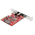 StarTech.com USB Adapter - PCI Express x4 - Plug-in Card - 2 USB Port(s) - 1 SATA Port(s) - UASP Support - PC, Mac, Linux