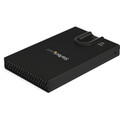 StarTech.com Drive Enclosure SATA/600 - USB 3.1 (Gen 1) Micro-B Host Interface External - Black - TAA Compliant - 1 x HDD Supported - 1 x SSD Supported - 1 x Total Bay - 1 x 2.5" Bay - Aluminum, Plastic