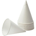 Konie Paper Cone Cups - 4.50 fl oz - Cone - White - Paper - Water - 200 / Bag