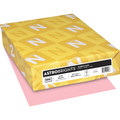 Astrobrights Colored Paper - Pink - Letter - 8 1/2" x 11" - 24 lb Basis Weight - Heavyweight, Acid-free, Lignin-free - Pink - 500 / Ream