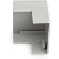 StarTech.com 20 Pack Cable Raceway Outside Corner Connectors for CBMWD3816 - Cable Raceway Outside Elbow Connector - Gray - 1.30" Length - Acrylonitrile Butadiene Styrene (ABS) - 20 / Pack - TAA Compliant
