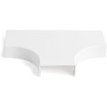 StarTech.com 20 Pack Cable Raceway T Connector for CBMWWD3211 - Tee Fitting - White - 2.60" Length - Acrylonitrile Butadiene Styrene (ABS) - 20 / Pack - TAA Compliant