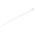 StarTech.com 100 Pack 4" Cable Ties - White Small Nylon/Plastic Zip Tie - Cable Tie - White - 3.90" Length - Nylon 66 - 100 / Pack - TAA Compliant