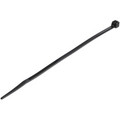 StarTech.com 100 Pack 6" Cable Ties - Black Medium Nylon/Plastic Zip Tie - Cable Tie - Black - 5.90" Length - Nylon 66 - 100 / Pack - TAA Compliant