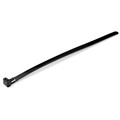 StarTech.com 100 Pack - 8 in. (203 mm) Black Cable Ties (CBMZTRB8BK) - Cable Tie - Black - 7.90" Length - Nylon 66 - 100 / Pack - TAA Compliant