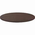 Lorell Essentials Conference Tabletop - Espresso Round Top - Contemporary Style - 1" Table Top Thickness x 42" Table Top Diameter - Assembly Required - 1 Each