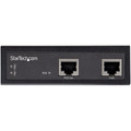 StarTech.com POEINJ1G90W PoE Injector - 56 V DC Input - 1 x Gigabit Ethernet Input Port(s) - 1 x PoE+ Output Port(s) - Black