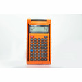Victor C6000 Simple Calculator - Battery Powered - 0.31" - LCD - Battery Powered - 2 x LR44 - 6.5" Height x 3.5" Width x 0.8" Depth - Orange - 1 Each