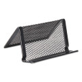 Mesh Metal Business Card Holder, Holds 50 2.25 X 4 Cards, 3.78 X 3.38 X 2.13, Black Mesh Metal Business Card Holder, Holds 50 2.25 X 4 Cards, 3.78 X 3.38 X 2.13, Black