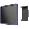 DURABLE Wall Tablet Holder XL - Portrait, Landscape - 2" Height x 3.3" Width x 7.1" Depth - Rubber, Aluminum, ABS, Steel - Silver - 1 Each