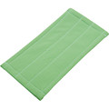 Unger Aluminum Pad Holder Microfiber Cleaning Pad - Rectangle8" Width - Cleaning, Glass - MicroFiber - Green - 1 Each
