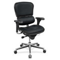 Eurotech ergohuman LE10ERGLO Mid Back - Onyx Seat Color - Basis Fabric Seat Material - Onyx Back Color - Basis Fabric Back Material - 5-star Base - 1 Each