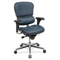 Eurotech ergohuman LE10ERGLO Mid Back Management Chair - Chesapeake Seat Color - Shire Fabric Seat Material - Chesapeake Back Color - Shire Fabric Back Material - 5-star Base - Shire Chesapeake - 1 Each