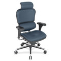 Eurotech ergohuman LE9ERG High Back Executive Chair - Chesapeake Seat Color - Shire Fabric Seat Material - Chesapeake Back Color - Shire Fabric Back Material - 5-star Base - 1 Each