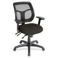 Eurotech Apollo Task Chair - Pepper Seat Color - Fabric Seat Material - 5-star Base - Fuse Pepper - 1 Each