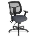 Eurotech Apollo Task Chair - Chambray Seat Color - Fabric Seat Material - 5-star Base - 1 Each