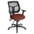 Eurotech Apollo MFT9450 Task Chair - Cordovan Seat Color - Fabric Seat Material - 5-star Base - Canyon Cordovan - 1 Each