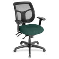 Eurotech Apollo Task Chair - Chive Seat Color - Fabric Seat Material - 5-star Base - Forte Chive - 1 Each