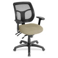 Eurotech Apollo Task Chair - Pumice Seat Color - Fabric Seat Material - 5-star Base - Forte Pumice - 1 Each