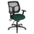 Eurotech Apollo Task Chair - Forest Seat Color - Fabric Seat Material - 5-star Base - Insight Forest - 1 Each