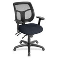 Eurotech Apollo Task Chair - Navy Seat Color - Fabric Seat Material - Navy Back Color - 5-star Base - Perfection Navy - 1 Each