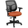 Eurotech Apollo MT9400 Mesh Task Chair - Bloodshot Seat Color - Fabric Seat Material - 5-star Base - 1 Each