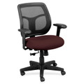 Eurotech Apollo MT9400 Mesh - Burgundy Seat Color - Fabric Seat Material - 5-star Base - Perfection Burgundy - 1 Each