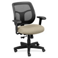 Eurotech Apollo Task Chair - Travertine Seat Color - Fabric Seat Material - 5-star Base - Shire Travertine - 1 Each