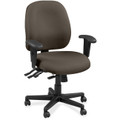 Eurotech 4x4 49802A Task Chair - Stonewall Seat Color - Fabric Seat Material - Stonewall Back Color - Fabric Back Material - 5-star Base - Shire Stonewall - 1 Each