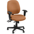 Eurotech 4x4 49802A Task Chair - Sand Seat Color - Leather Seat Material - Sand Back Color - Leather Back Material - 5-star Base - 1 Each