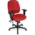 Eurotech 4x4 498SL Task Chair - Sky Seat Color - Fabric Seat Material - Sky Back Color - Fabric Back Material - 5-star Base - 1 Each