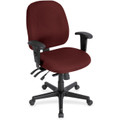 Eurotech 4x4 498SL Task Chair - Port Seat Color - Fabric Seat Material - Port Back Color - Fabric Back Material - 5-star Base - Forte Port - 1 Each