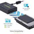 StarTech.com Standalone 2.5 / 3.5" SATA Hard Drive Duplicator and Eraser - Standalone - TAA Compliant - 1 x Source Drive(s) Supported - 1 x Destination Drive(s) Supported - Serial ATA Drive Interface