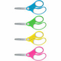 Westcott Soft Handle 5" Blunt Kids Value Scissors - 5" Overall Length - Left/Right - Stainless Steel - Blunted Tip - Assorted - 1 Each