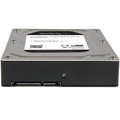 StarTech.com Drive Bay Adapter for 3.5" SATA/600 - Serial ATA/600 Host Interface Internal - Black - 1 x HDD Supported - 1 x SSD Supported - 1 x Total Bay - 1 x 2.5" Bay - Aluminum, Plastic