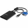 StarTech.com USB Crash Cart Adpater - 1 Computer(s) - 1 Local User(s) - WUXGA - 1920 x 1200 Maximum Video Resolution - 2 x USB - 1 x VGA - Portable - For PC, Linux, Mac - TAA Compliant