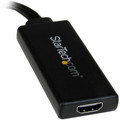 StarTech.com VGA to HDMI Adapter with USB Power & Audio - 1 x 15-pin HD-15 - Male, 1 x 4-pin USB Type A - Male - 1 x 19-pin HDMI Digital Audio/Video - Female - Black - 1 Each