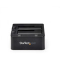 StarTech.com Drive Dock SATA/600 - USB 3.0 Type B Host Interface - UASP Support External - Black - 2 x HDD Supported - 2 x SSD Supported - 2 x Total Bay - 2 x 2.5"/3.5" Bay - Plastic