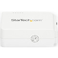 StarTech.com Wireless Print Server - ISM Band - 2.40 GHz ISM Maximum Frequency - 1 Number of Antenna(s) - 150 Mbit/s Wireless Transmission Speed - Network (RJ-45) - USB - Fast Ethernet - Wi-Fi - IEEE 802.11n - External - TAA Compliant