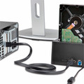 StarTech.com SATA HDD Duplicator Dock - Standalone - 1 x Source Drive(s) Supported - 1 x Destination Drive(s) Supported - Serial ATA/600 Drive Interface - USB 3.2 (Gen 1) Type B, eSATA