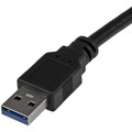 StarTech.com eSATA/USB Data Transfer Cable - 1 x 9-pin USB 3.0 Type A - Male - 1 x 7-pin eSATA - Female - Black - 1 Each