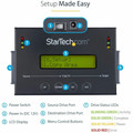 StarTech.com 1:1 HDD/SSD Duplicator - Standalone - TAA Compliant - 1 x Source Drive(s) Supported - 1 x Destination Drive(s) Supported - Serial ATA/600 Drive Interface