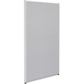 Lorell Panel System Partition Fabric Panel - 30.5" Width x 60" Height - Steel Frame - Gray - 1 Each