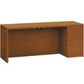 HON Valido H115903R Pedestal Credenza - 29.5" Height x 72" Width x 24" Depth - 2 x File Drawer(s)Right Side - Ribbon Edge - Finish: Bourbon Cherry