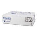 High-density Commercial Can Liners Value Pack, 60 Gal, 12 Microns, 38" X 58", Clear, 200/carton